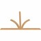 Ekena Millwork Richland Timber Gable Bracket, Western Red Cedar, 84"W x 56"H x 1 1/2"D x 3 1/2"F, 16/12 Pitch GBW084X56X0204RIC00SWR - alternate 5